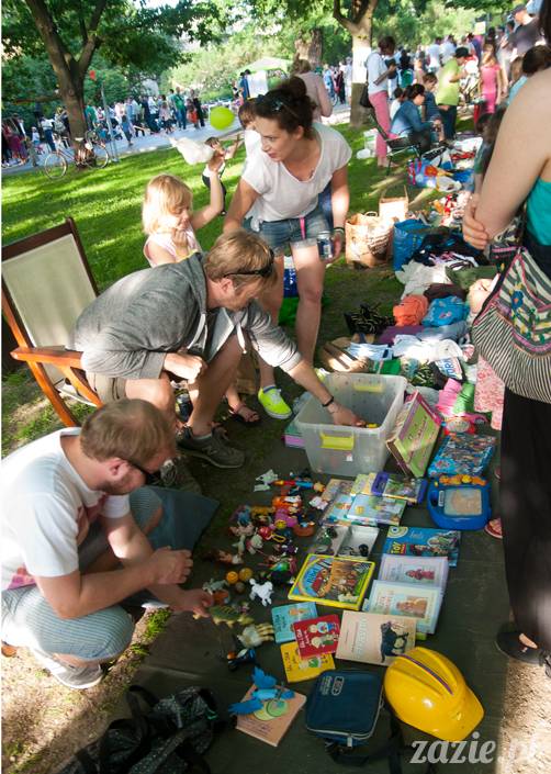 Piknik Ochocian czerwiec 2013 Park Wielkopolski Warszawa Ochota, Ochocianie Sąsiedzi, Posłaniec Uczuć