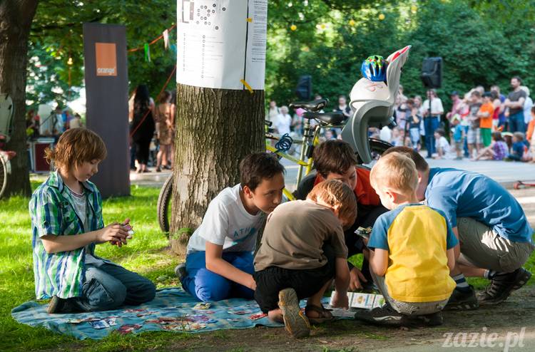 Piknik Ochocian czerwiec 2013 Park Wielkopolski Warszawa Ochota, Ochocianie Sąsiedzi, Posłaniec Uczuć