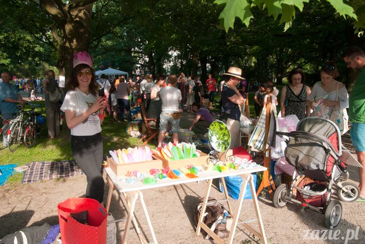 Piknik Ochocian czerwiec 2013 Park Wielkopolski Warszawa Ochota, Ochocianie Sąsiedzi, Posłaniec Uczuć