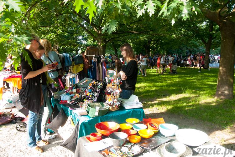 Piknik Ochocian czerwiec 2013 Park Wielkopolski Warszawa Ochota, Ochocianie Sąsiedzi, Posłaniec Uczuć
