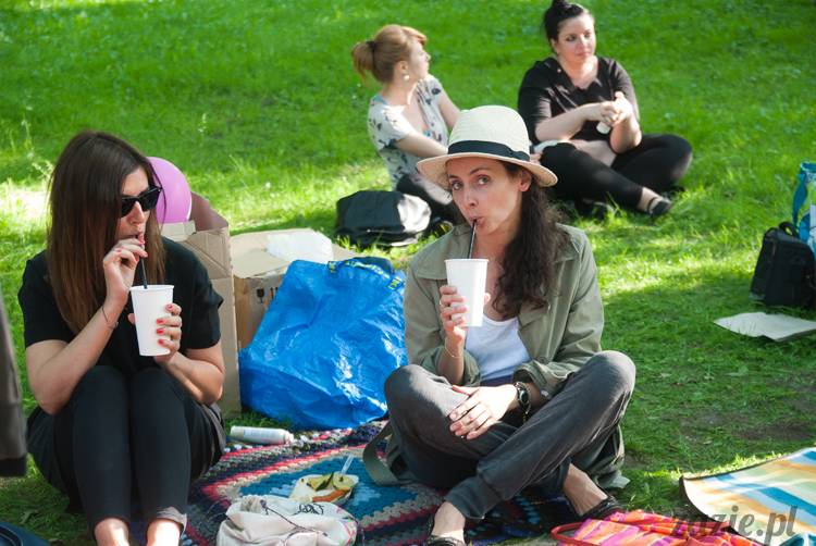 Piknik Ochocian czerwiec 2013 Park Wielkopolski Warszawa Ochota, Ochocianie Sąsiedzi, Posłaniec Uczuć