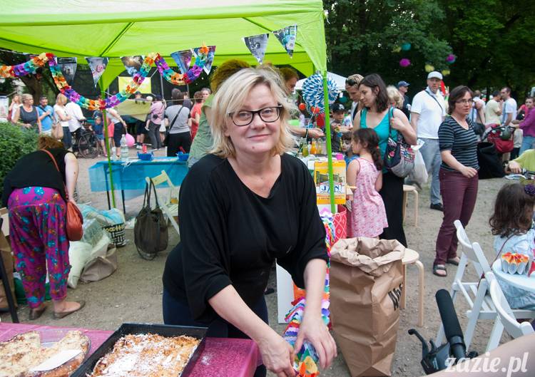 Piknik Ochocian czerwiec 2013 Park Wielkopolski Warszawa Ochota, Ochocianie Sąsiedzi, Posłaniec Uczuć