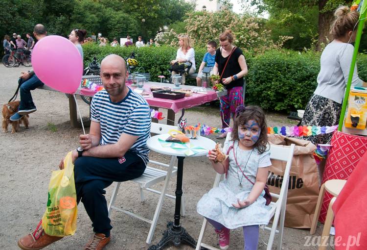 Piknik Ochocian czerwiec 2013 Park Wielkopolski Warszawa Ochota, Ochocianie Sąsiedzi, Posłaniec Uczuć