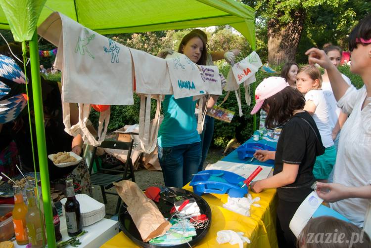 Piknik Ochocian czerwiec 2013 Park Wielkopolski Warszawa Ochota, Ochocianie Sąsiedzi, Posłaniec Uczuć