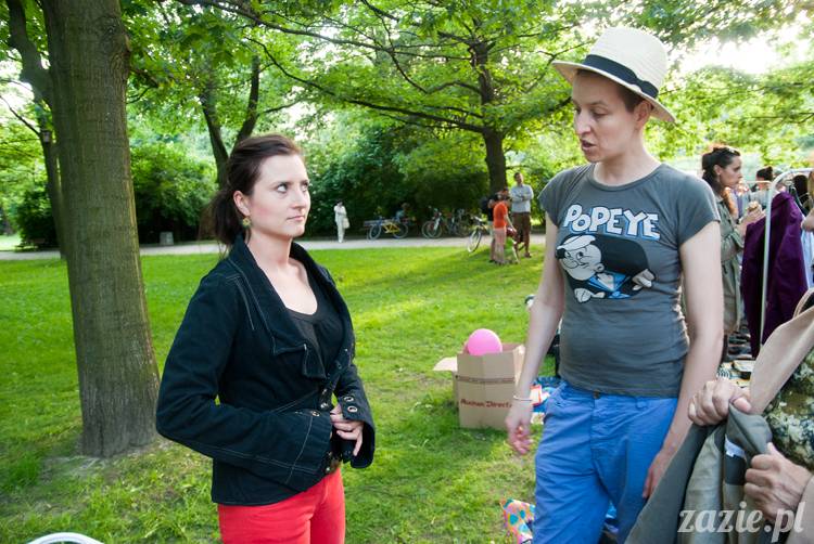 Piknik Ochocian czerwiec 2013 Park Wielkopolski Warszawa Ochota, Ochocianie Sąsiedzi, Posłaniec Uczuć