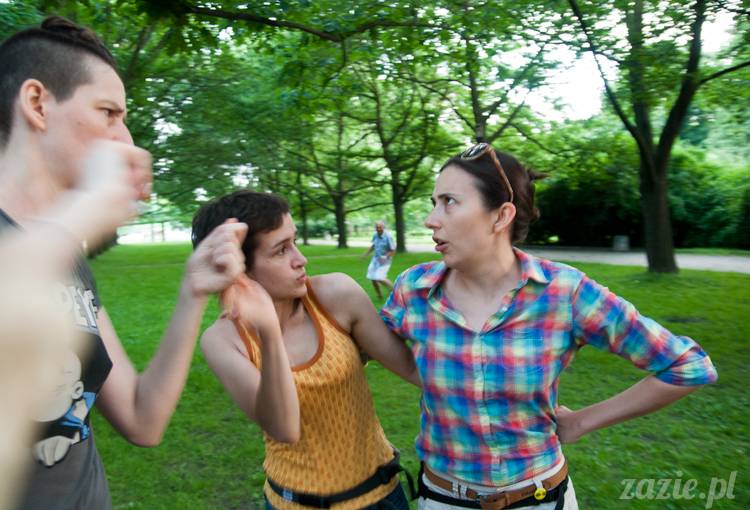 Piknik Ochocian czerwiec 2013 Park Wielkopolski Warszawa Ochota, Ochocianie Sąsiedzi, Posłaniec Uczuć