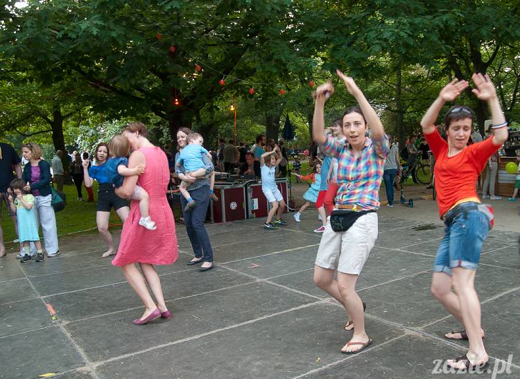 Piknik Ochocian czerwiec 2013 Park Wielkopolski Warszawa Ochota, Ochocianie Sąsiedzi, Posłaniec Uczuć