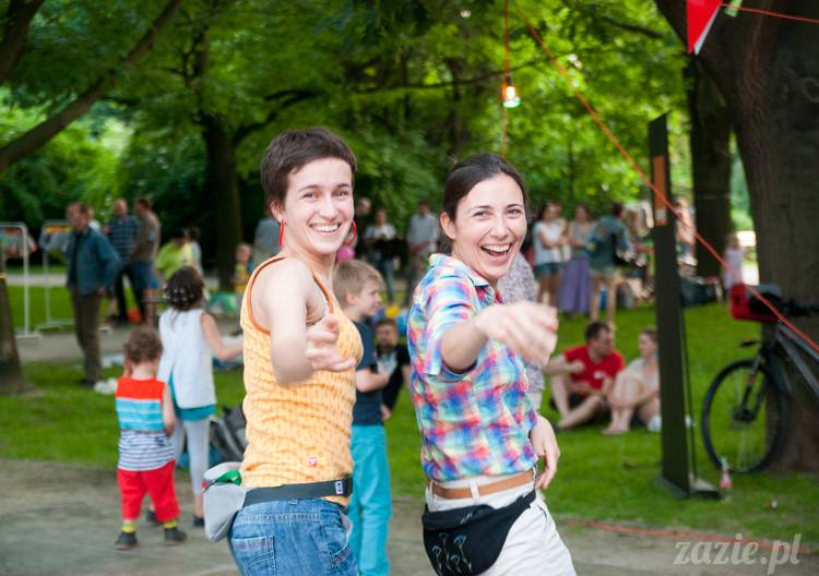 Piknik Ochocian czerwiec 2013 Park Wielkopolski Warszawa Ochota, Ochocianie Sąsiedzi, Posłaniec Uczuć