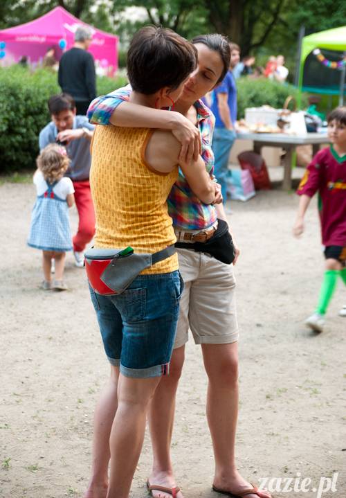 Piknik Ochocian czerwiec 2013 Park Wielkopolski Warszawa Ochota, Ochocianie Sąsiedzi, Posłaniec Uczuć