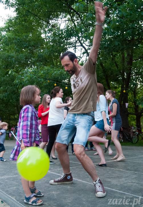 Piknik Ochocian czerwiec 2013 Park Wielkopolski Warszawa Ochota, Ochocianie Sąsiedzi, Posłaniec Uczuć