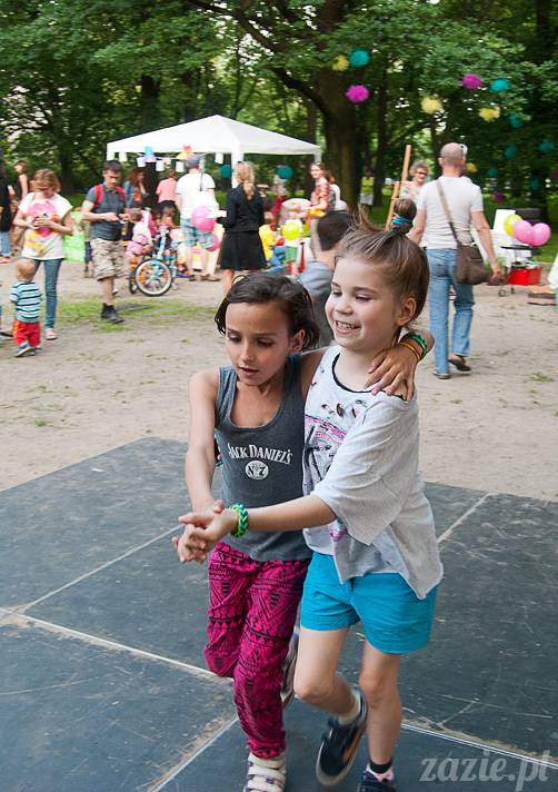 Piknik Ochocian czerwiec 2013 Park Wielkopolski Warszawa Ochota, Ochocianie Sąsiedzi, Posłaniec Uczuć