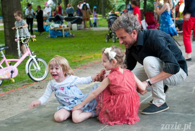 Piknik Ochocian czerwiec 2013 Park Wielkopolski Warszawa Ochota, Ochocianie Sąsiedzi, Posłaniec Uczuć