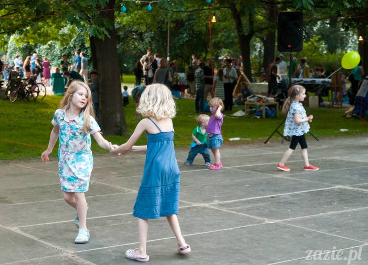 Piknik Ochocian czerwiec 2013 Park Wielkopolski Warszawa Ochota, Ochocianie Sąsiedzi, Posłaniec Uczuć