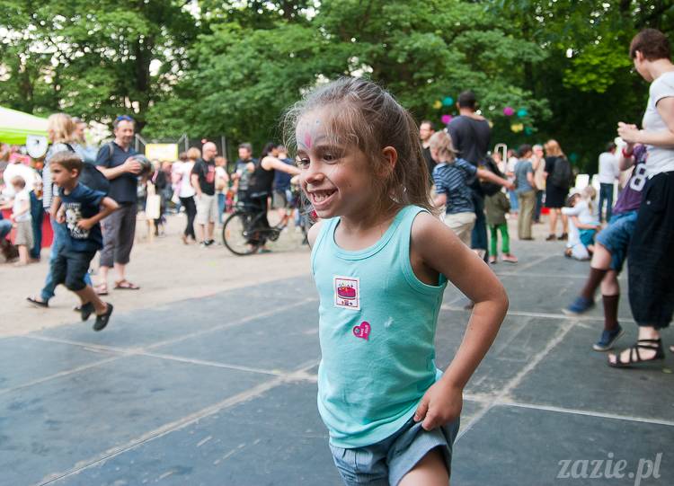 Piknik Ochocian czerwiec 2013 Park Wielkopolski Warszawa Ochota, Ochocianie Sąsiedzi, Posłaniec Uczuć