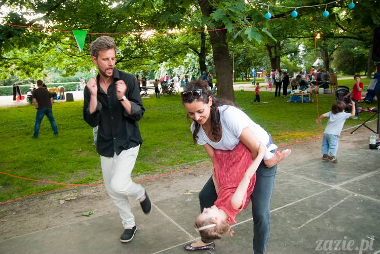 Piknik Ochocian czerwiec 2013 Park Wielkopolski Warszawa Ochota, Ochocianie Sąsiedzi, Posłaniec Uczuć