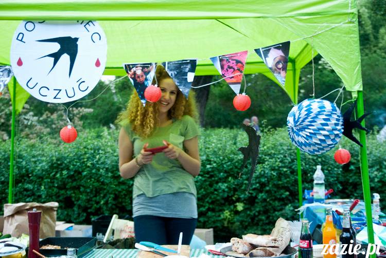 Piknik Ochocian czerwiec 2013 Park Wielkopolski Warszawa Ochota, Ochocianie Sąsiedzi, Posłaniec Uczuć