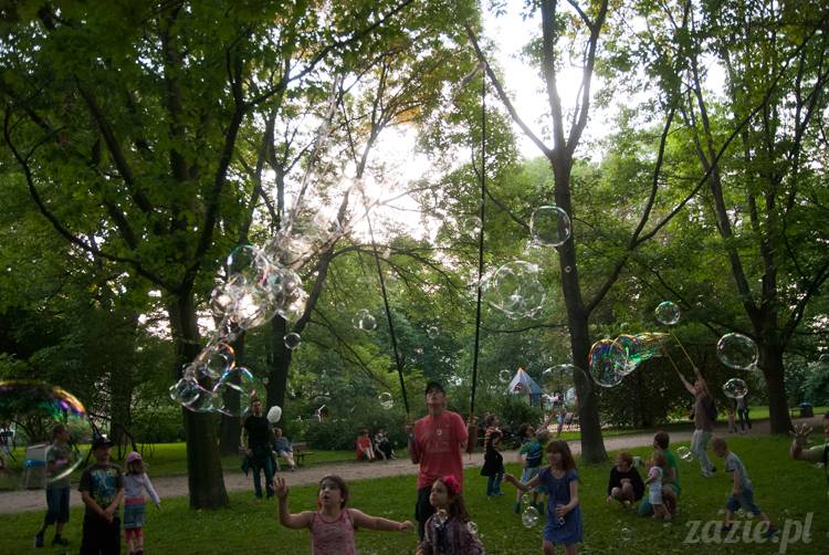 Piknik Ochocian czerwiec 2013 Park Wielkopolski Warszawa Ochota, Ochocianie Sąsiedzi, Posłaniec Uczuć