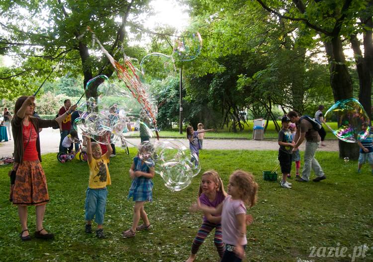 Piknik Ochocian czerwiec 2013 Park Wielkopolski Warszawa Ochota, Ochocianie Sąsiedzi, Posłaniec Uczuć