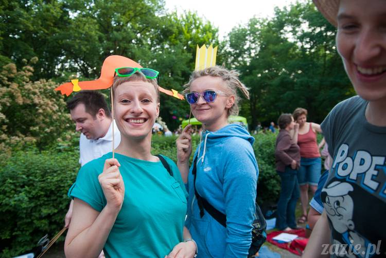 Piknik Ochocian czerwiec 2013 Park Wielkopolski Warszawa Ochota, Ochocianie Sąsiedzi, Posłaniec Uczuć