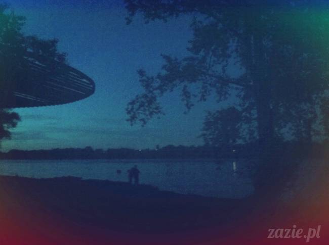 ognisko nad Wisła i rower Zazie