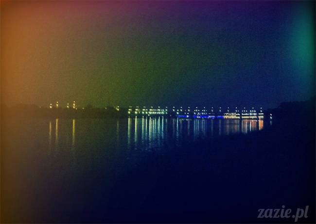 ognisko nad Wisła i rower Zazie