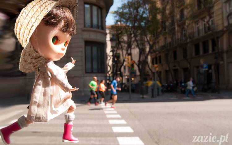 lalka Blythe Orka Blythe doll Simply Chocolate OOAK custom by Zazie, trip to Barcelona Blythecon 2013