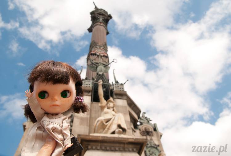 lalka Blythe Orka Blythe doll Simply Chocolate OOAK custom by Zazie, trip to Barcelona Blythecon 2013