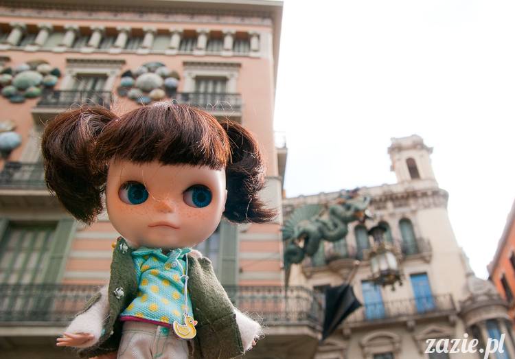 lalka Blythe Orka Blythe doll Simply Chocolate OOAK custom by Zazie, trip to Barcelona Blythecon 2013