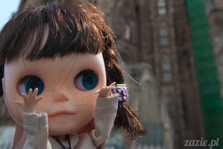 lalka Blythe Orka Blythe doll Simply Chocolate OOAK custom by Zazie, trip to Barcelona Blythecon 2013