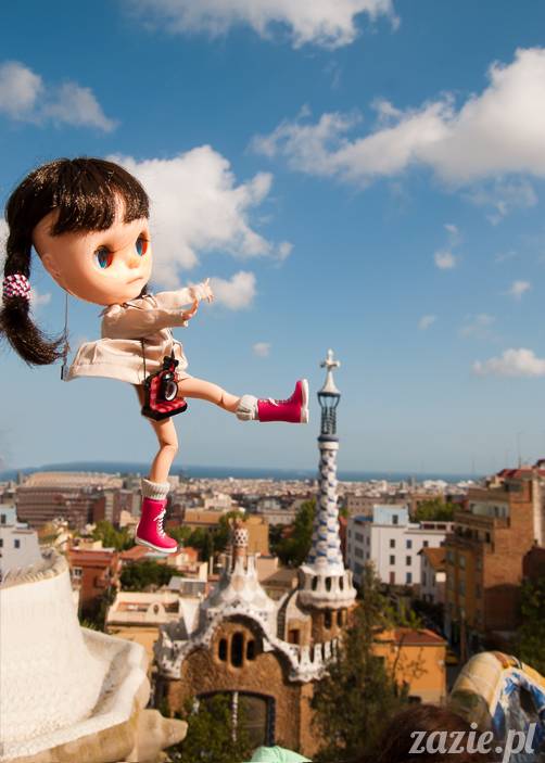 lalka Blythe Orka Blythe doll Simply Chocolate OOAK custom by Zazie, trip to Barcelona Blythecon 2013