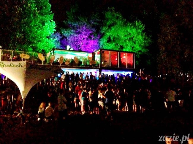 klub Temat Rzeka, miejska plaża nad Wisłą, Warszawa