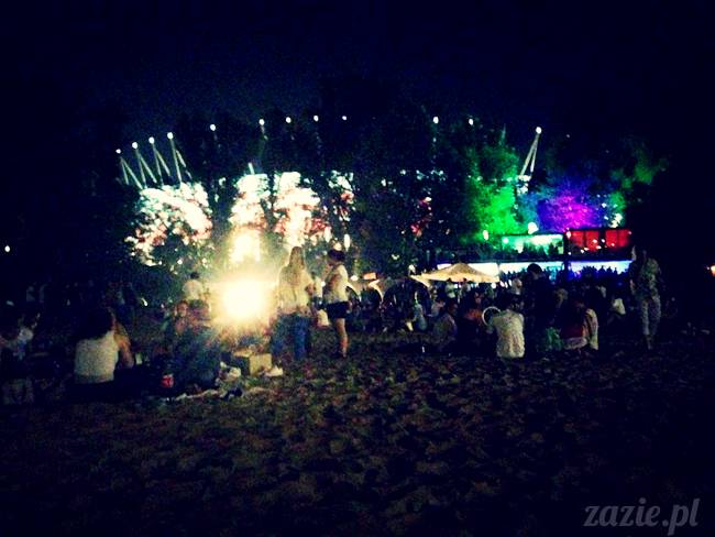 klub Temat Rzeka, miejska plaża nad Wisłą, Warszawa