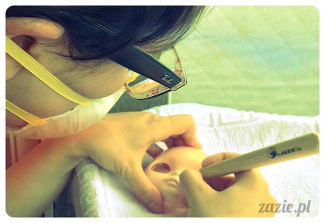 lalka blythe doll customization process ooak custom diy