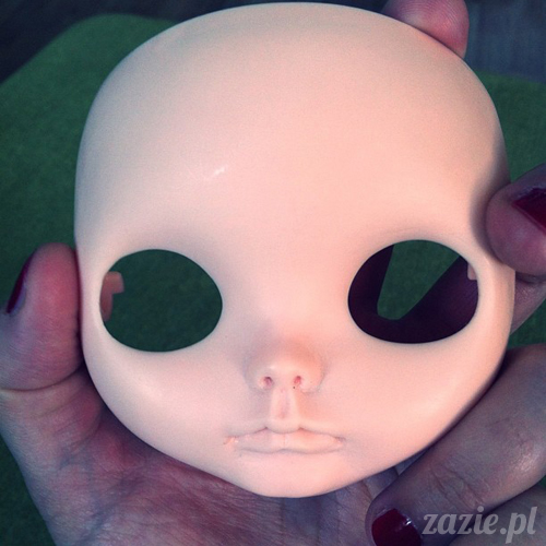 lalka blythe doll customization process ooak custom diy