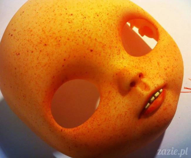 lalka blythe doll customization process ooak custom diy