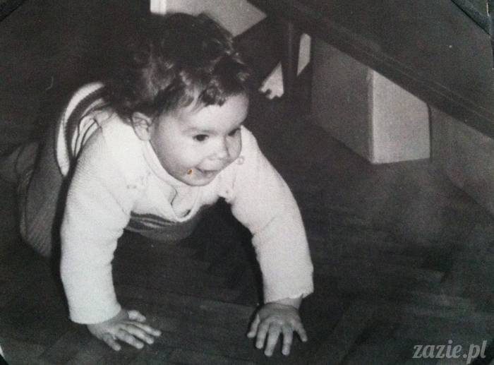 Olga Zazie blog 35. urodziny Zazie, zdjęcia z dzieciństwa