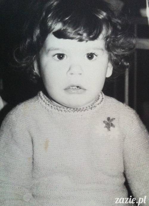 Olga Zazie blog 35. urodziny Zazie, zdjęcia z dzieciństwa