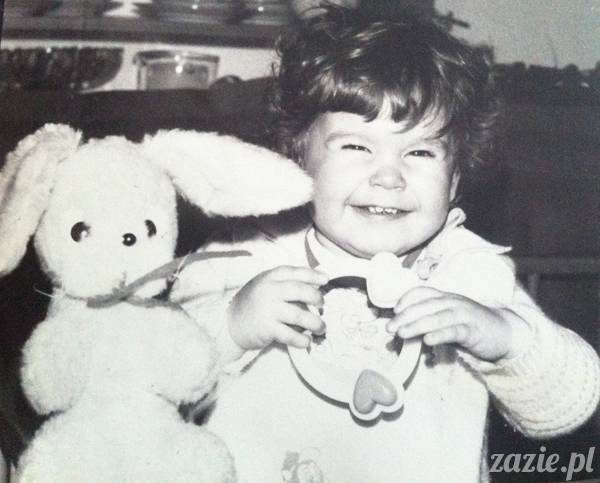 Olga Zazie blog 35. urodziny Zazie, zdjęcia z dzieciństwa