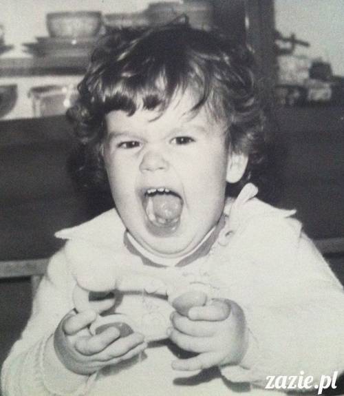 Olga Zazie blog 35. urodziny Zazie, zdjęcia z dzieciństwa