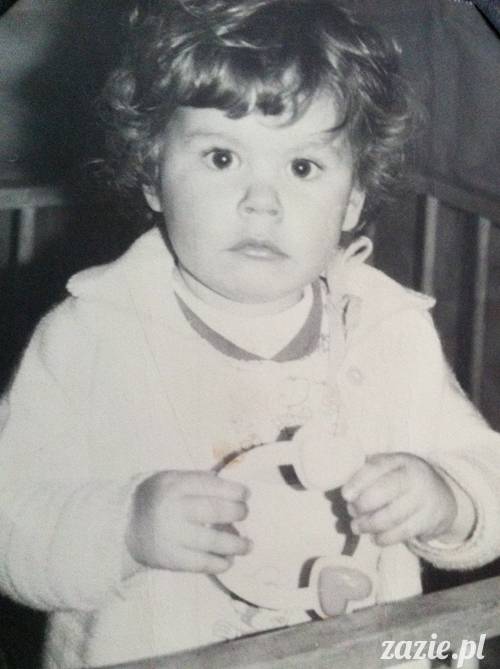 Olga Zazie blog 35. urodziny Zazie, zdjęcia z dzieciństwa