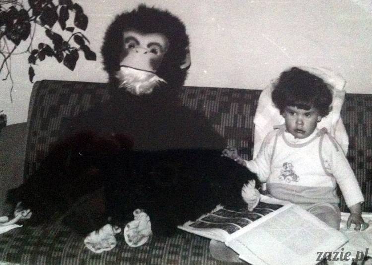 Olga Zazie blog 35. urodziny Zazie, zdjęcia z dzieciństwa