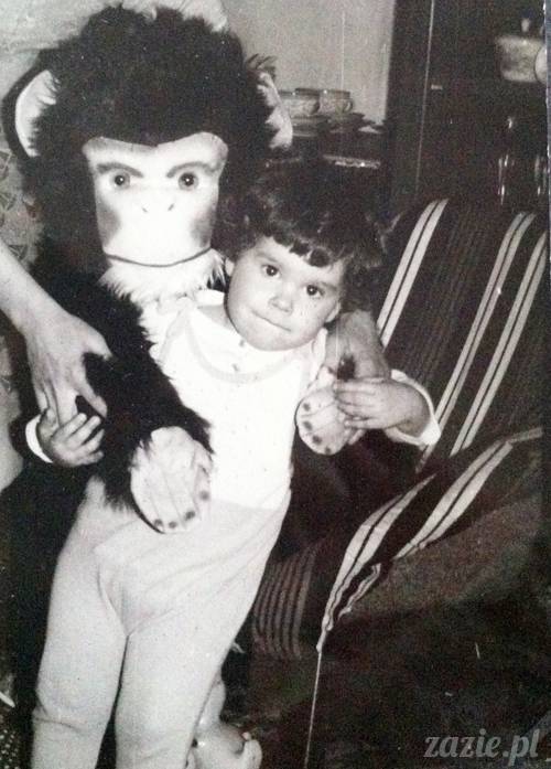 Olga Zazie blog 35. urodziny Zazie, zdjęcia z dzieciństwa