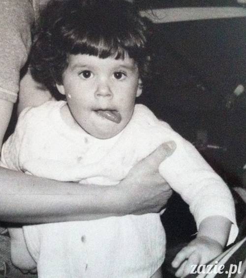 Olga Zazie blog 35. urodziny Zazie, zdjęcia z dzieciństwa
