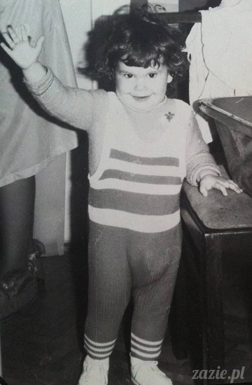 Olga Zazie blog 35. urodziny Zazie, zdjęcia z dzieciństwa