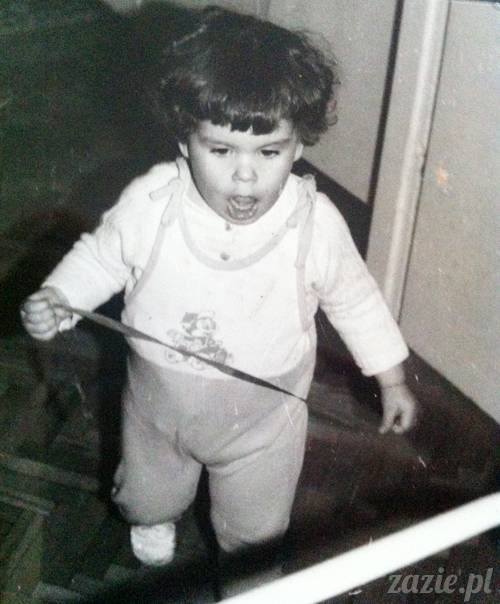 Olga Zazie blog 35. urodziny Zazie, zdjęcia z dzieciństwa