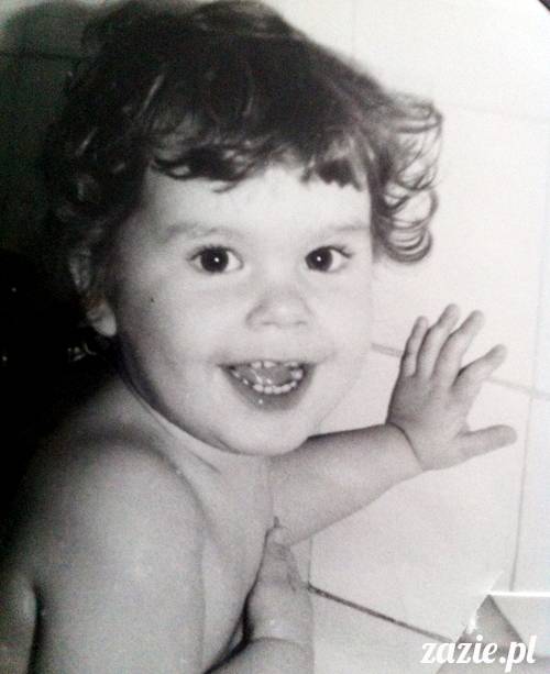 Olga Zazie blog 35. urodziny Zazie, zdjęcia z dzieciństwa