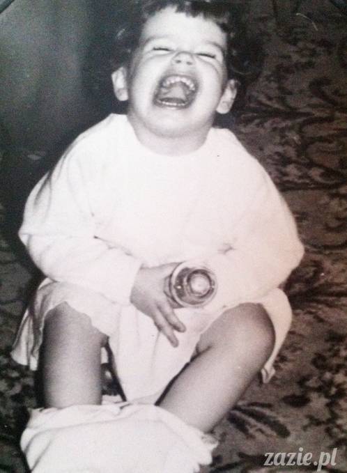 Olga Zazie blog 35. urodziny Zazie, zdjęcia z dzieciństwa