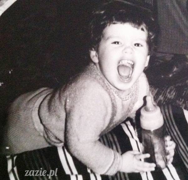 Olga Zazie blog 35. urodziny Zazie, zdjęcia z dzieciństwa