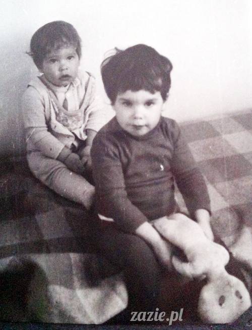 Olga Zazie blog 35. urodziny Zazie, zdjęcia z dzieciństwa