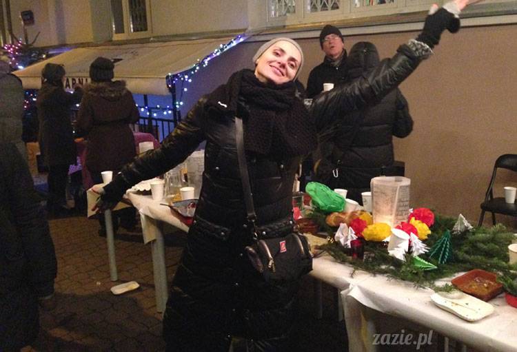 kawiarnia Posłaniec Uczuć, ul. Glogera 6, Stara Ochota, wigilia sąsiedzka na Starej Ochocie 2013